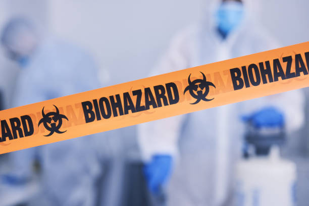 Professional Infectious Disease Decontamination technician working in Kingsbury, TX